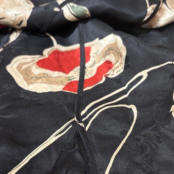 Jones New York silk Floral Black  Skirt - Picture 4 of 6